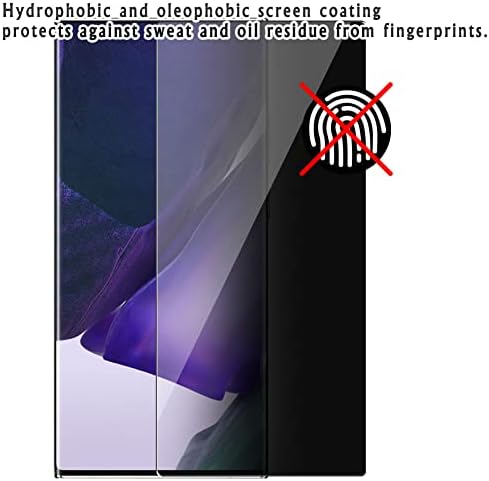 מגן מסך פרטיות של Vaxson, התואם למדבקת Sony Cyber-Shot DSC-TX7 אנטי ריגול מדבקה [לא מזכוכית מזג]
